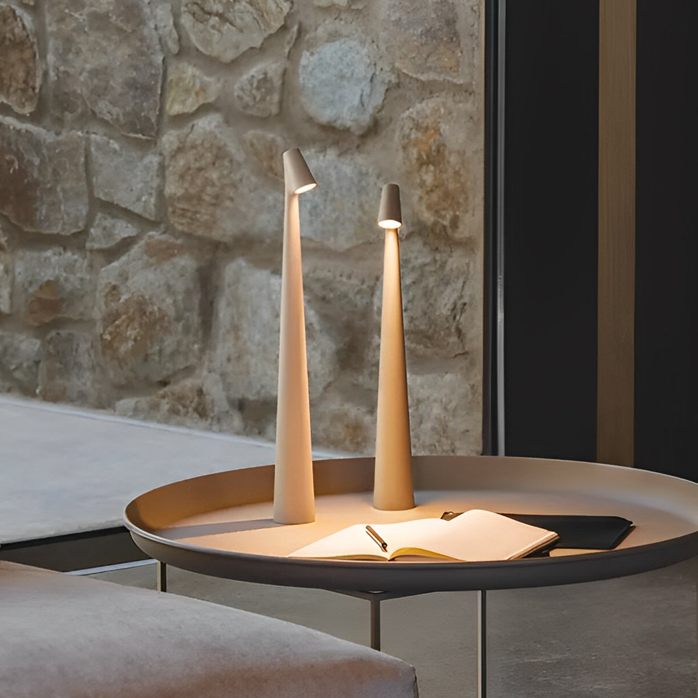 Variant image for Modern LED Table Lamp - Dimmable, Space-Saving Design for Bedside & Desk-3