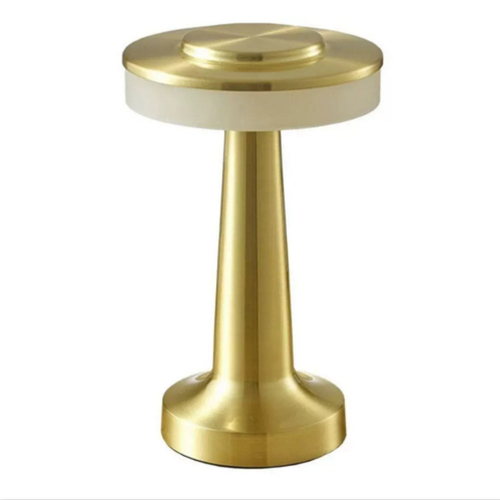 Aura Cordless Table Lamp with Touch-Dimming, Retro Design, USB Rechargeable 12