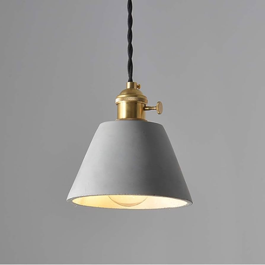 Betona Vintage Style Cemented Pendant Light