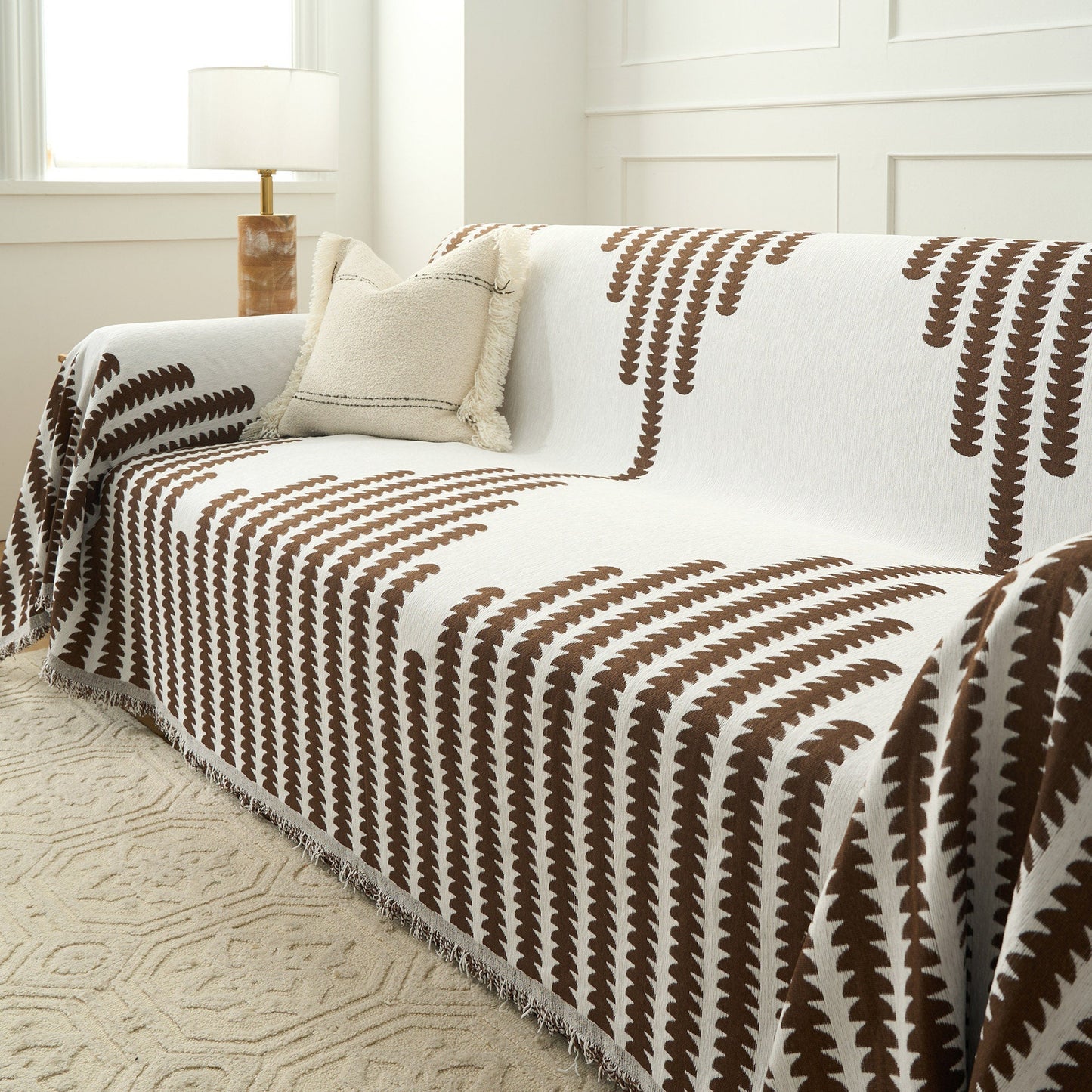 Cosy Cabin Sofa Cover | Durable and Machine Washable Throw for Pet-Friendly Homes