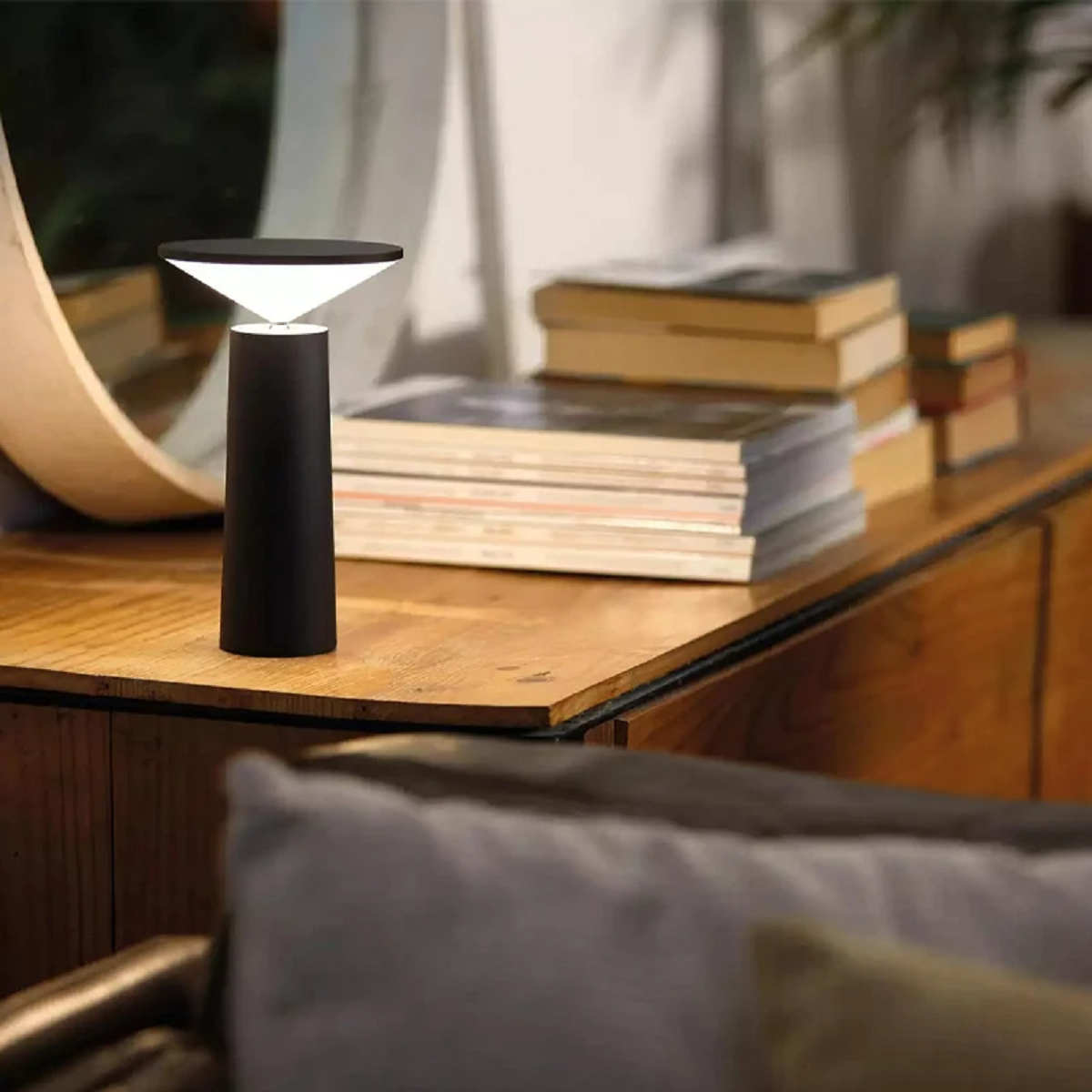 LuminaraGlow | Sleek Adjustable Rechargeable Table Lamp with USB Charging 6