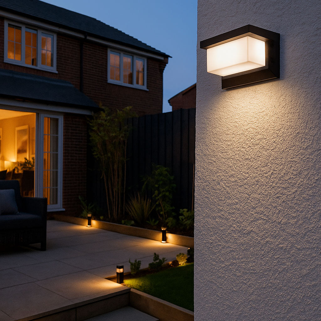 Luxen Modern Outdoor Wall Light | 30W IP65 Waterproof LED Sconce