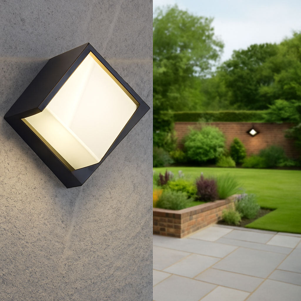 Luxen Modern Outdoor Wall Light | 30W IP65 Waterproof LED Sconce