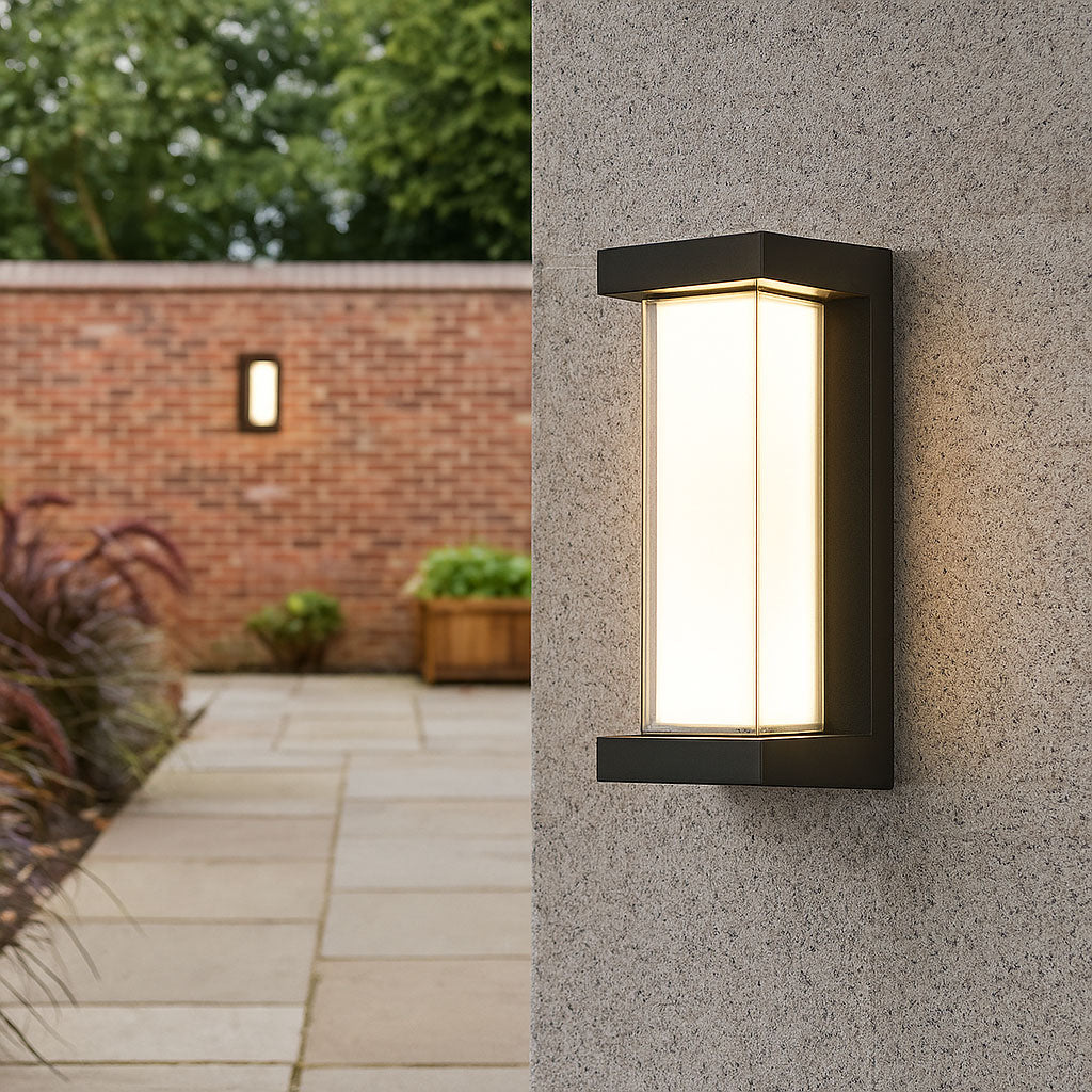 Luxen Modern Outdoor Wall Light | 30W IP65 Waterproof LED Sconce
