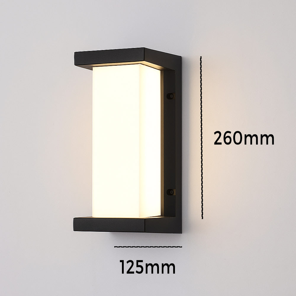 Luxen Modern Outdoor Wall Light | 30W IP65 Waterproof LED Sconce