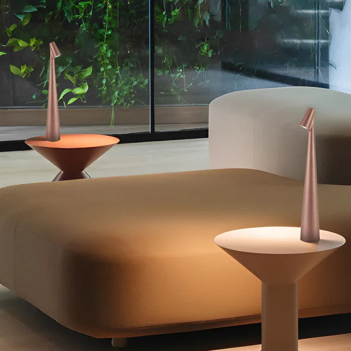 Lynt LED Table Lamp - Minimalist Sculptural Design