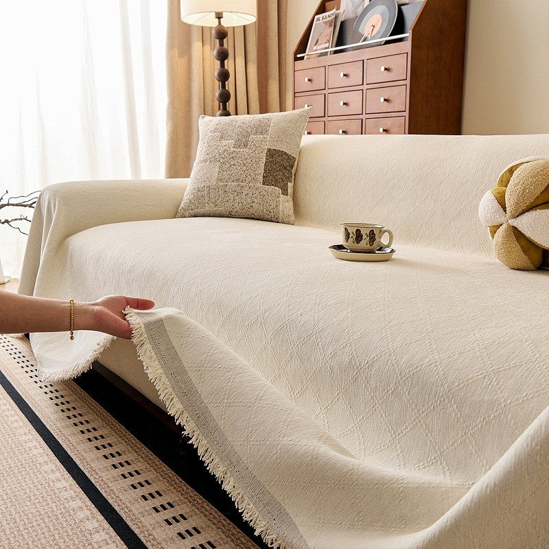Luntra Sofa Cover | Durable Pet-Friendly Chenille Couch Protector