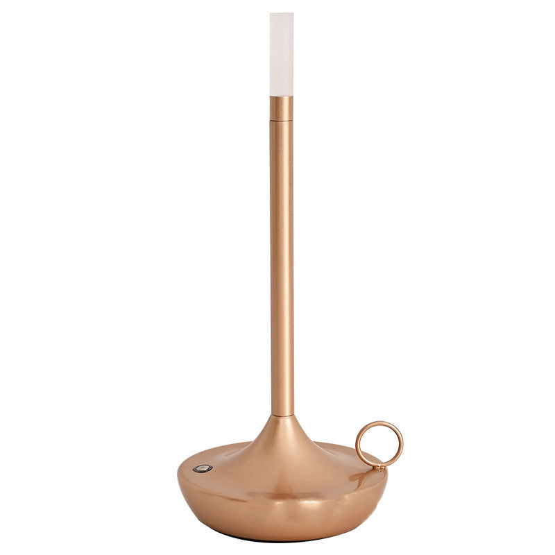 Glowwick Vintage Style LED Candle Lamp | Cordless and Rechargeable