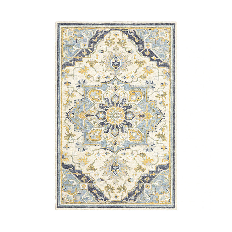 Anahita Persian Style Rug | Low-Pile Machine Washable | Bohemian Decor