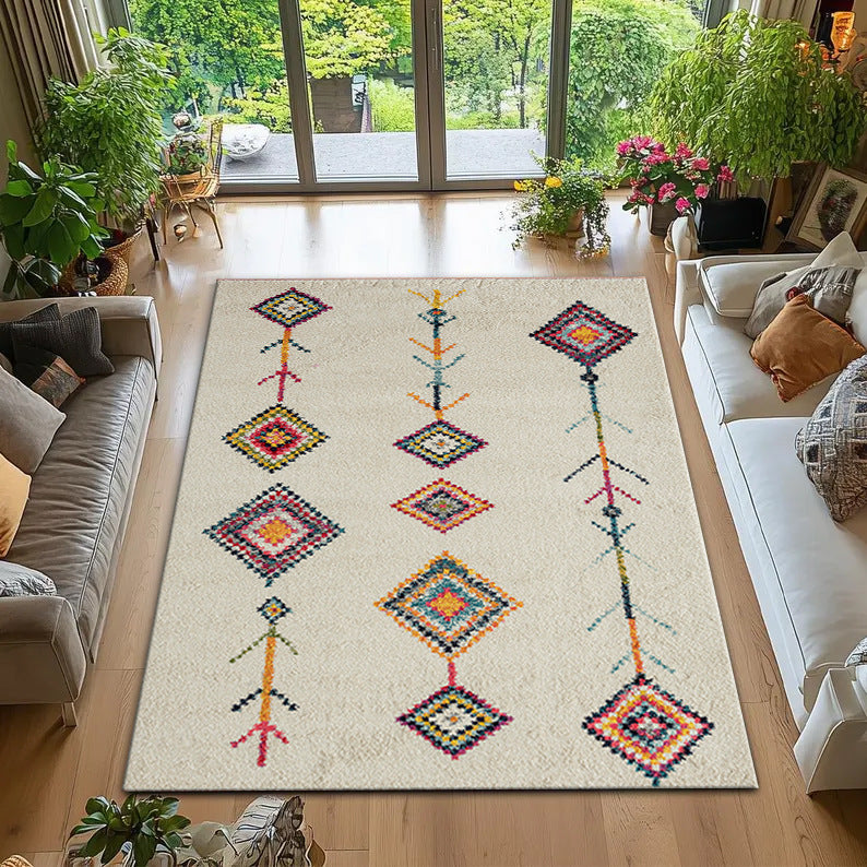 Elodie Rug | Machine Washable | Non Slip | Kilim-Style