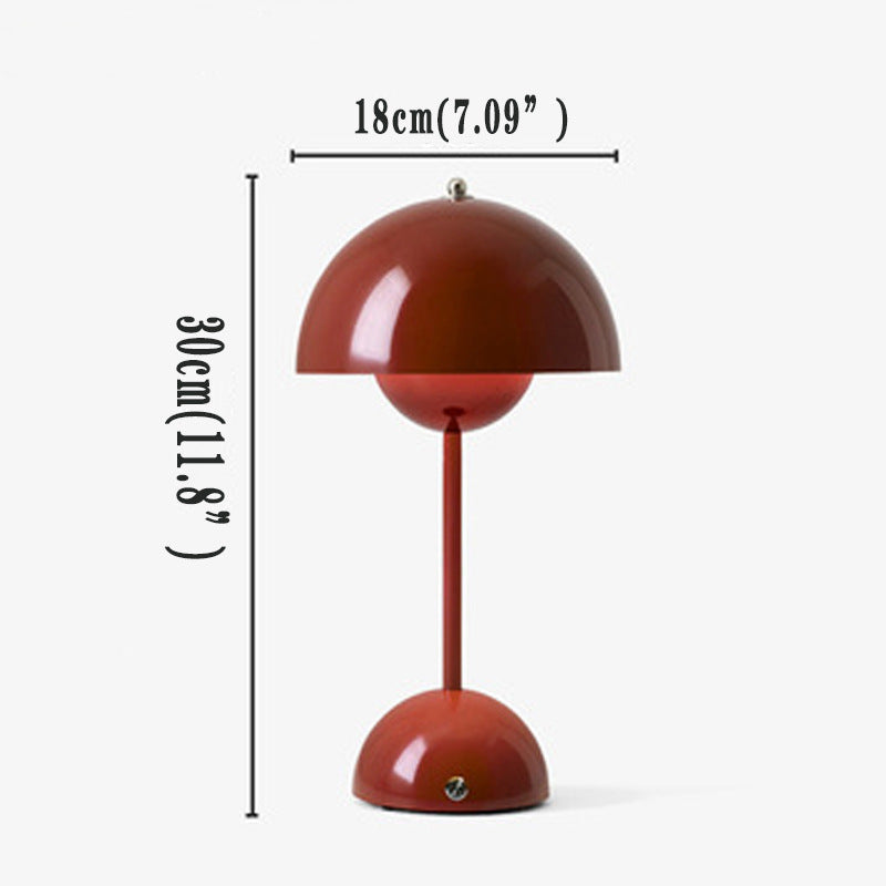Danish Touch Rechargeable Wireless Mushroom Lamp