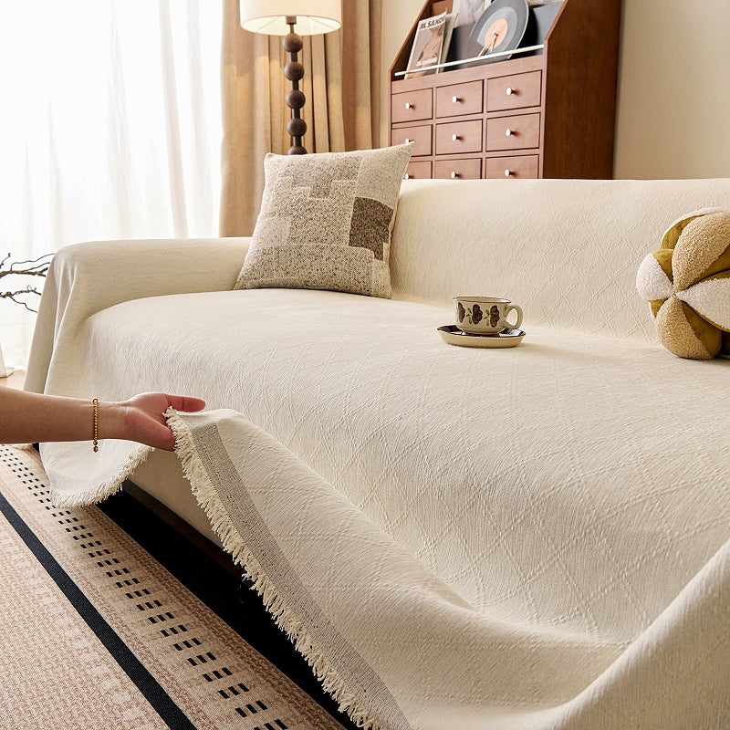 Luntra Sofa Cover | Durable Pet-Friendly Chenille Couch Protector