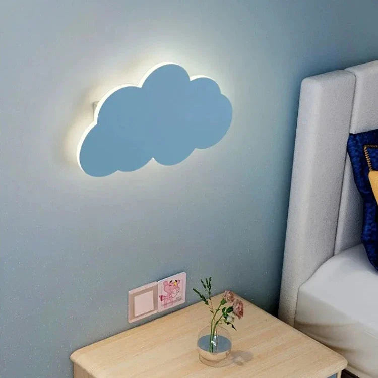 LED Cloud Wall Lamp - Soft Cloud Design with Gentle LED Lighting for Indoor Wall Lights Decor-4