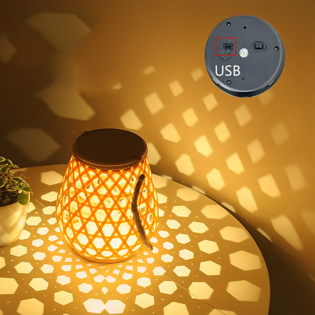 Bambora Lantern | Hanging Solar Powered LED Garden Light | Weatherproof