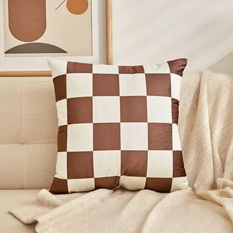 Plaid Pop Cushion Covers