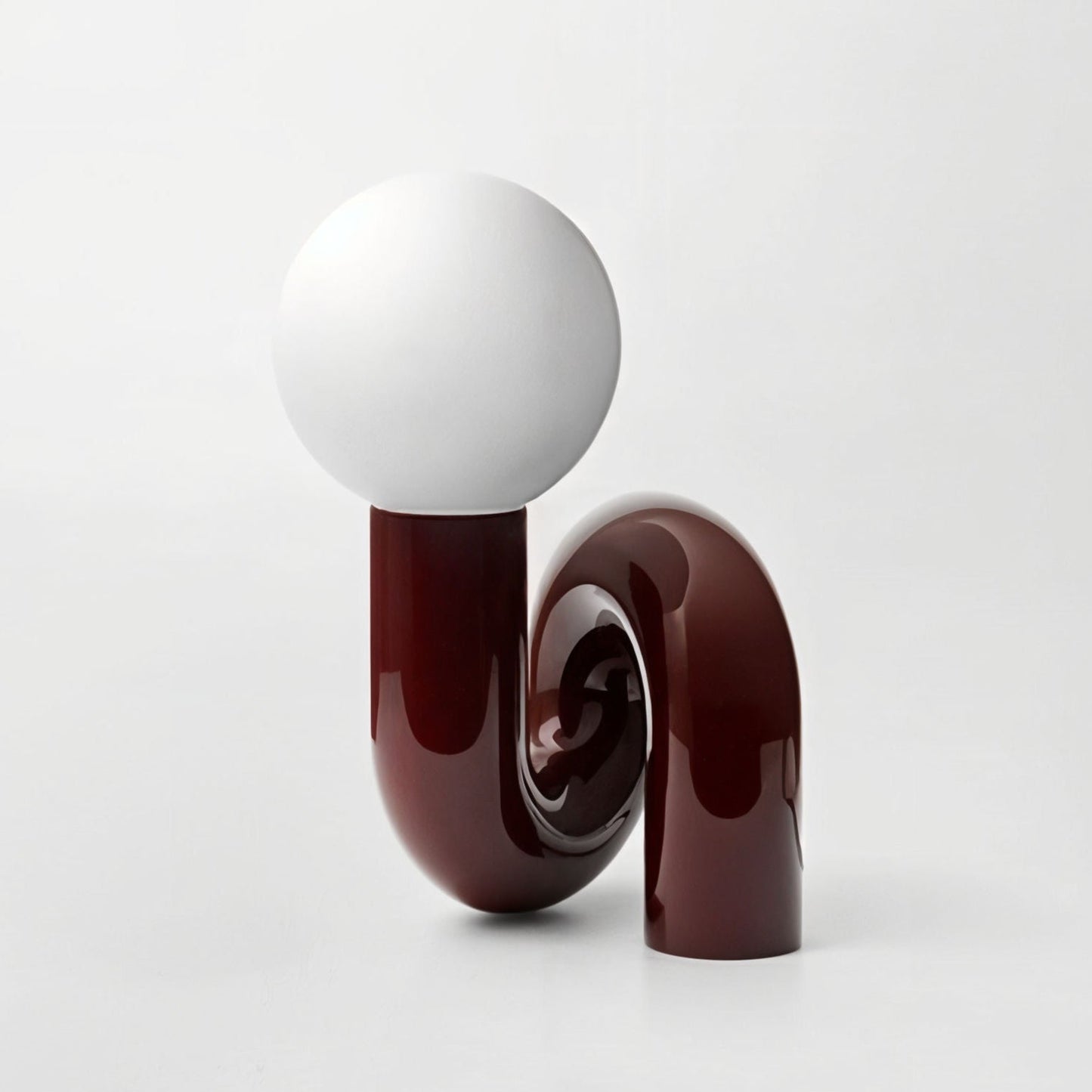 Variant image for Curl Floor Lamp - Unique Postmodern Design with Warm White Light-2