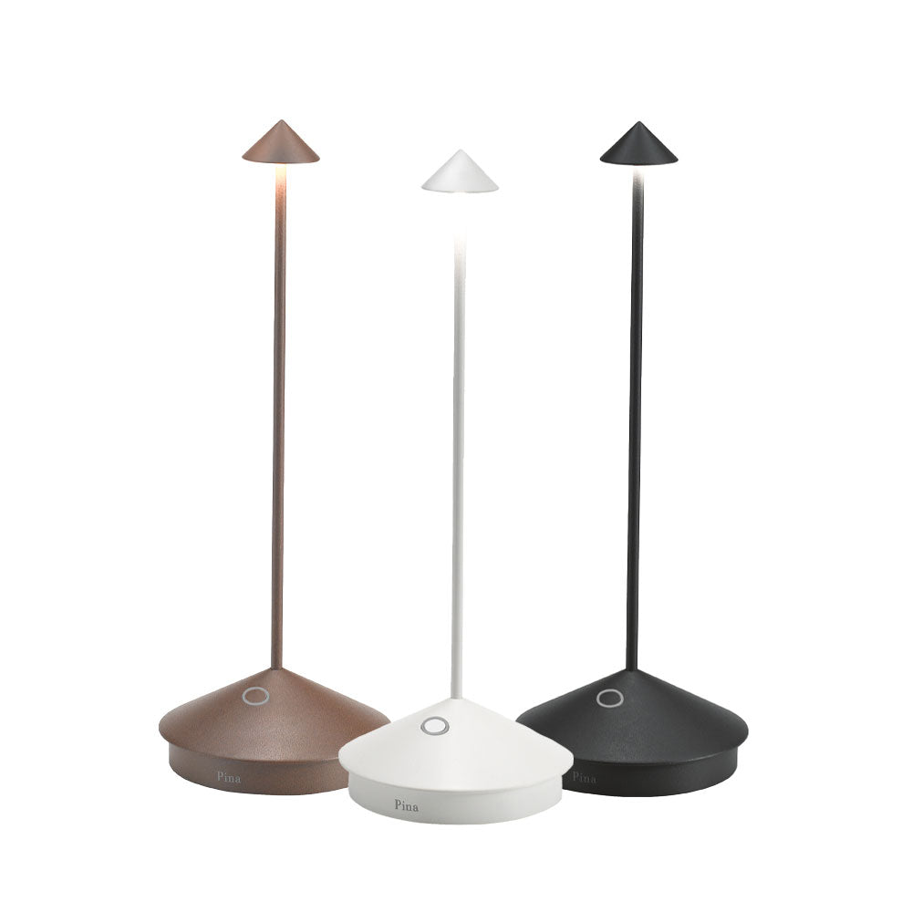 Pina Pro Cordless Table Lamp - Rechargeable, Touch-Dimmer, Versatile-2