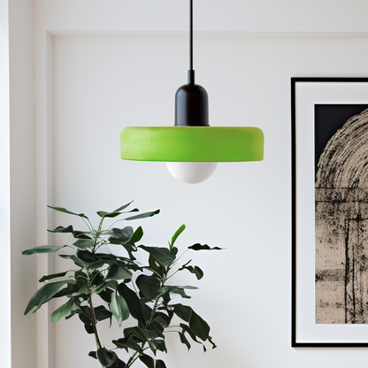 Variant image for Bauhaus Glass Pendant Light – Adjustable Stained Glass Kitchen Hanging Lights for Modern Home Décor-41