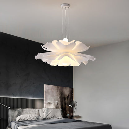 White Lotus Pendant Lamp – Stylish Contemporary Ceiling Light - Styyler