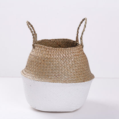 Verdia Handmade Seagrass Planters | Eco-Friendly Tall Plant Pot Baskets - Styyler