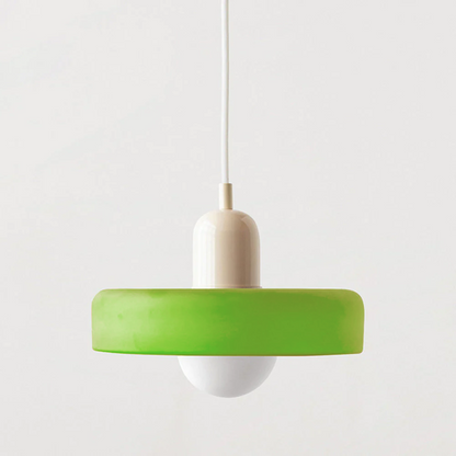 Variant image for Bauhaus Glass Pendant Light – Adjustable Stained Glass Kitchen Hanging Lights for Modern Home Décor-45