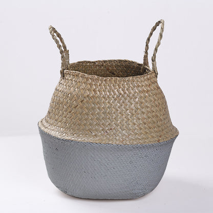 Verdia Handmade Seagrass Planters | Eco-Friendly Tall Plant Pot Baskets - Styyler
