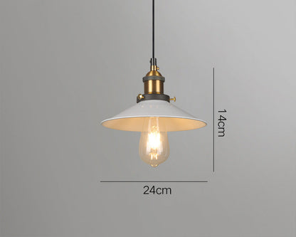KARO Vintage Deco Industrial Pendant Light | Retro Ceiling Lamp