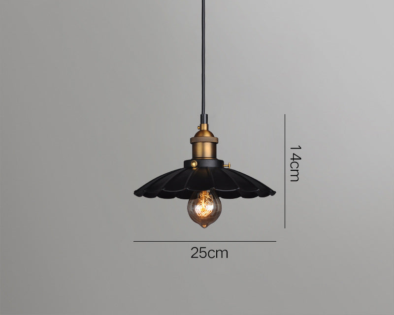 KARO Vintage Deco Industrial Pendant Light | Retro Ceiling Lamp