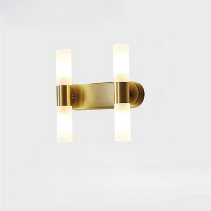 Luno Modern Brass LED Wall Sconce | Warm White 3000K Indoor Luxury Lighting