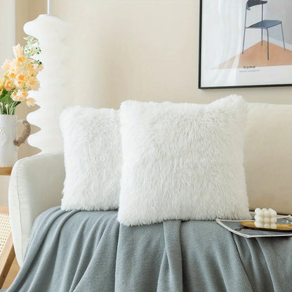 Mysa Faux Fur Cushion Cover – Where Comfort Meets Calm