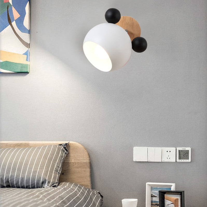 Mousey Wall Lamp with Soft LED Lighting for Kids' Rooms and Nurseries