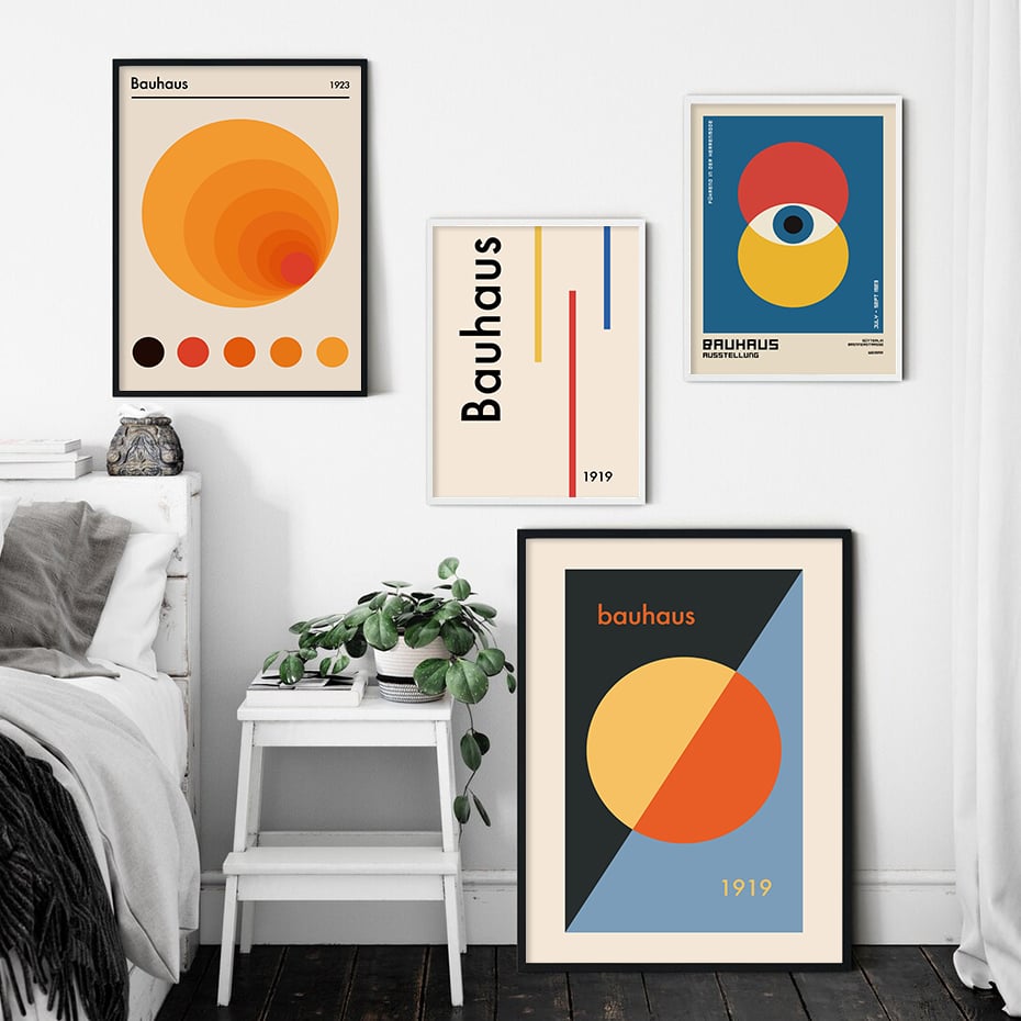 Bauhaus Print Collection - Iconic Geometric Art for Modern Interiors