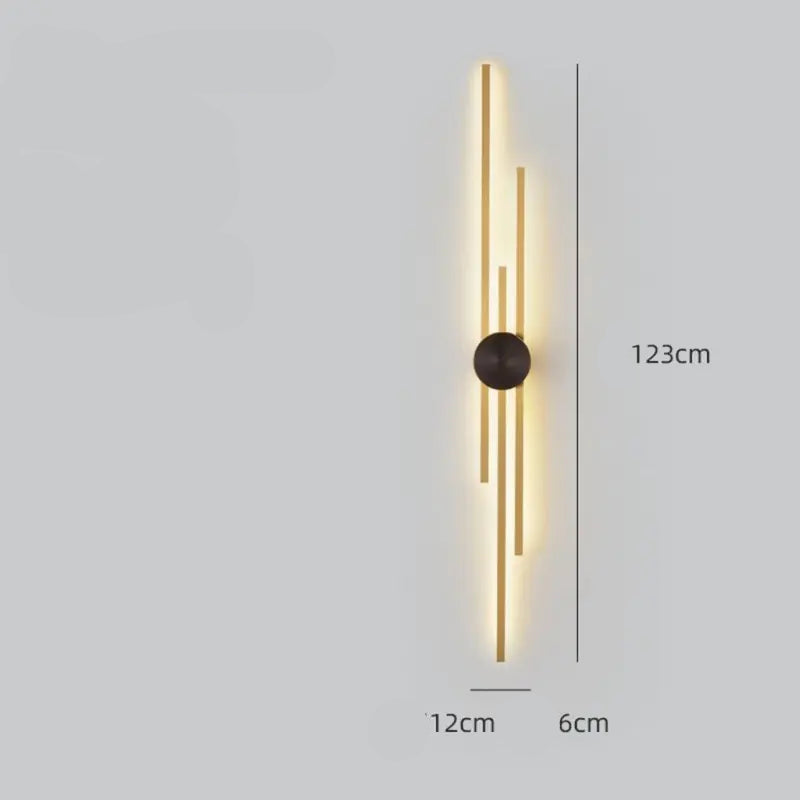JOVE Minimalist Modern Wall Light for Living Room and Bedroom