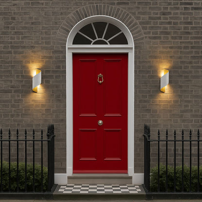 VAYRA Waterproof Outdoor Wall Light with Curved Design | Aluminium LED Light for Indoor and Outdoor | IP65 - Styyler