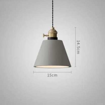 Betona Vintage Style Cemented Pendant Light