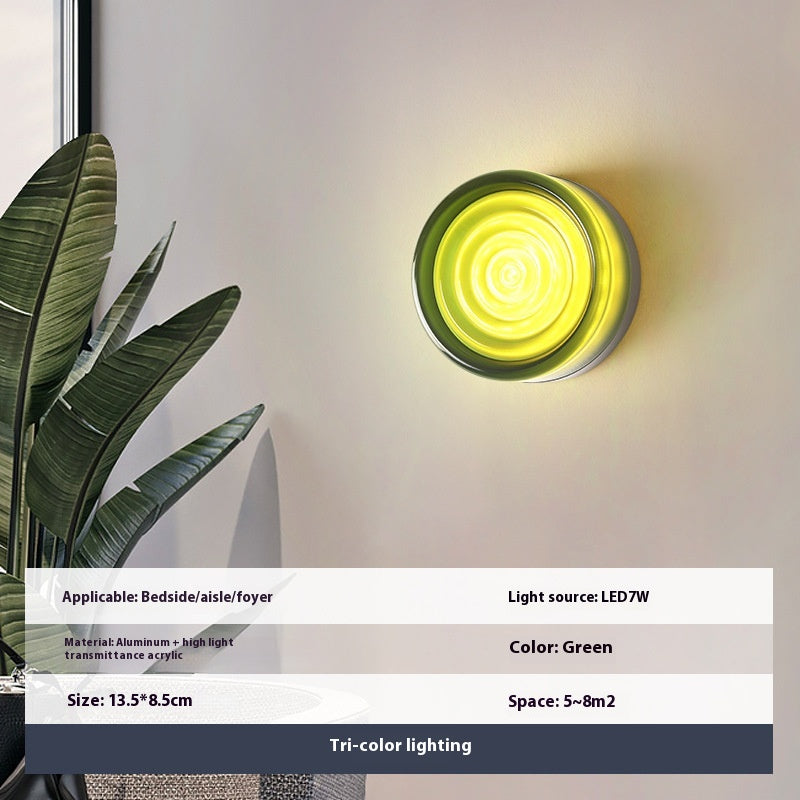 VERO Contemporary Acrylic Ambient Wall Light For Modern Interiors - Styyler