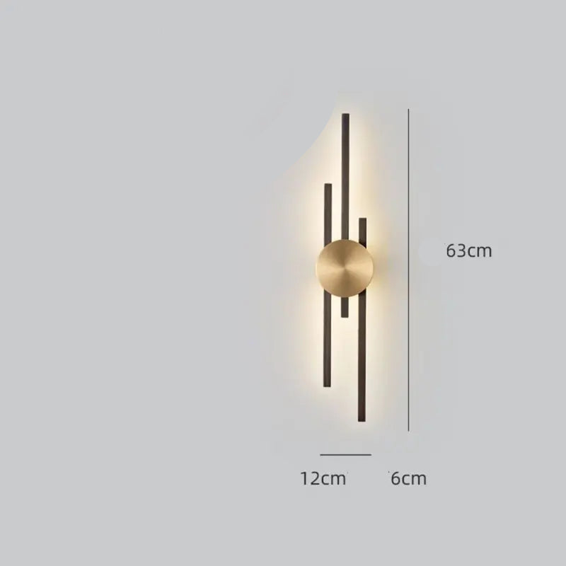 JOVE Minimalist Modern Wall Light for Living Room and Bedroom