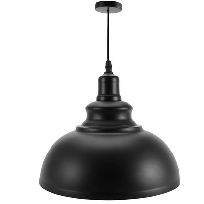 FERO Retro Industrial Pendant Light | Metal Art Deco Chandelier