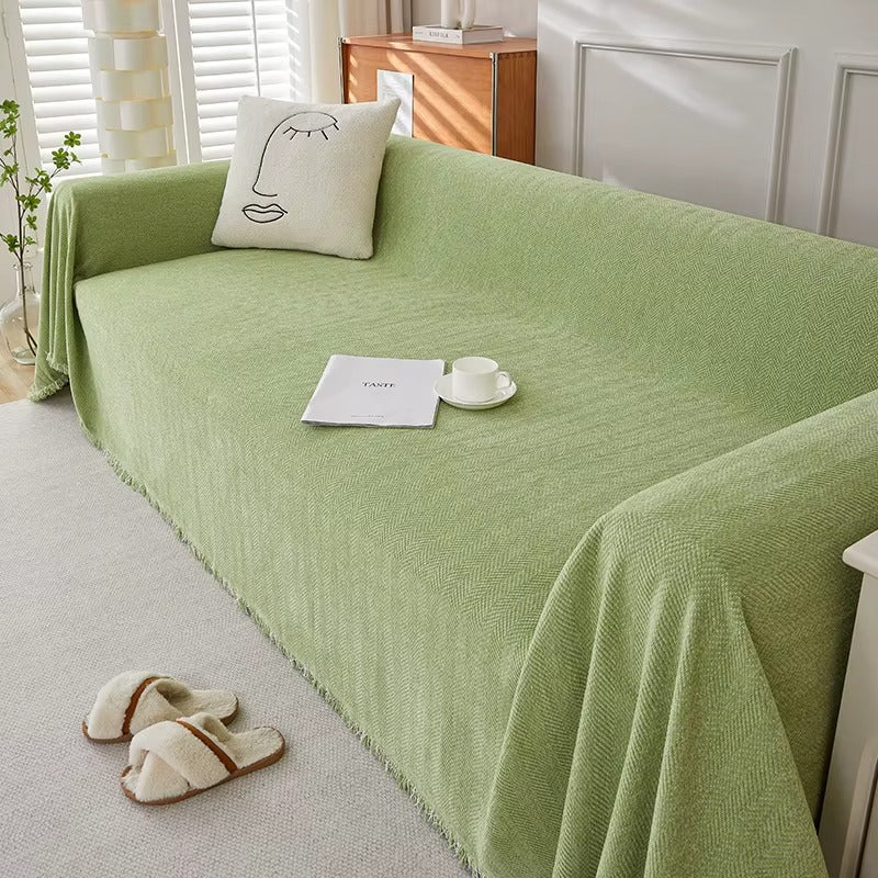 PawWeave Herringbone Sofa Cover | Durable, Stylish & Pet-Friendly Furniture Protector