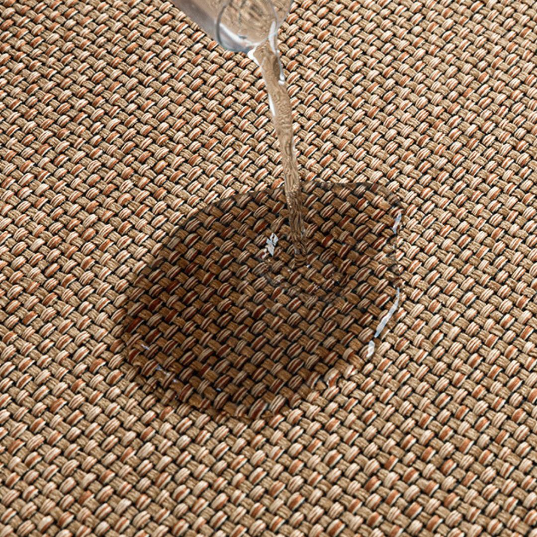 STILLA Faux Sisal Washable Kitchen Rug | Slip-Resistant and Stylish - Styyler