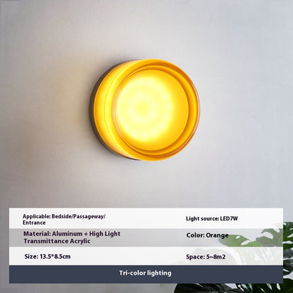 VERO Contemporary Acrylic Ambient Wall Light For Modern Interiors - Styyler