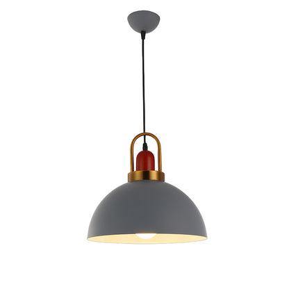 Luno Nordic Pendant Light | Modern Metal & Wood Ceiling Lamp