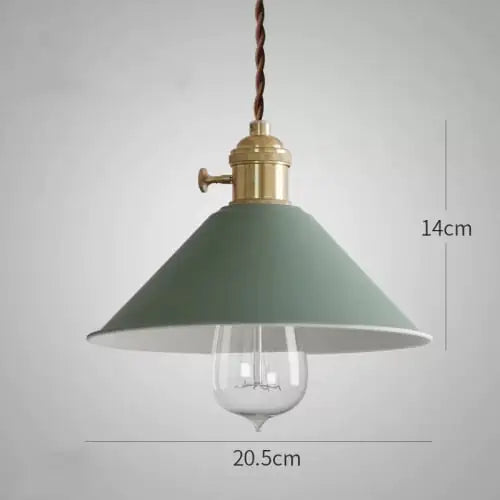 Colourful Cone Pendant Lights
