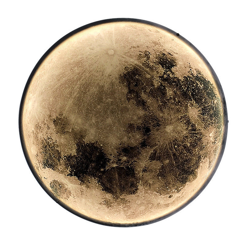 LUNARA – Wall-Mounted Full Moon LED Lamp | Remote Dimmable Light - Styyler