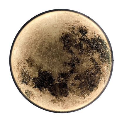 LUNARA – Wall-Mounted Full Moon LED Lamp | Remote Dimmable Light - Styyler