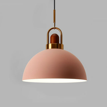 Luno Nordic Pendant Light | Modern Metal & Wood Ceiling Lamp