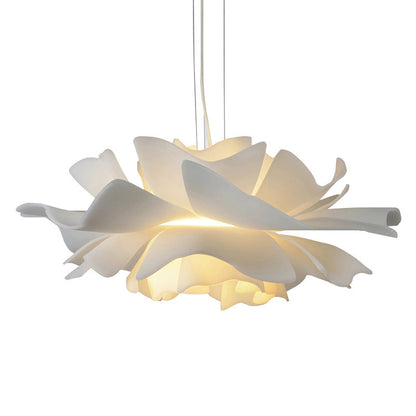 White Lotus Pendant Lamp – Stylish Contemporary Ceiling Light - Styyler