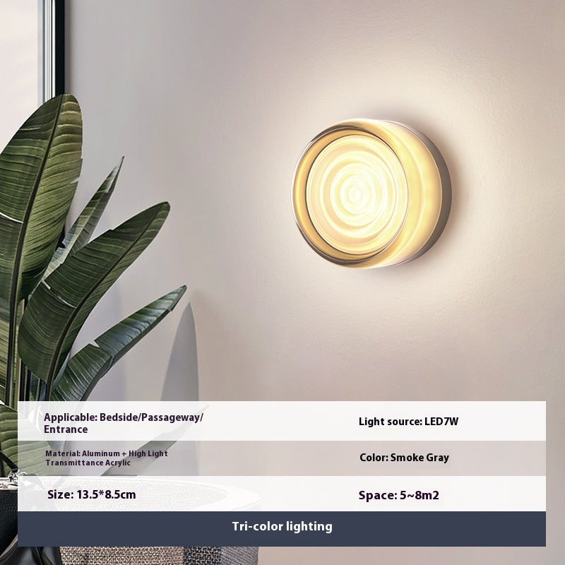 VERO Contemporary Acrylic Ambient Wall Light For Modern Interiors - Styyler