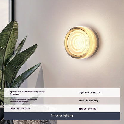 VERO Contemporary Acrylic Ambient Wall Light For Modern Interiors - Styyler