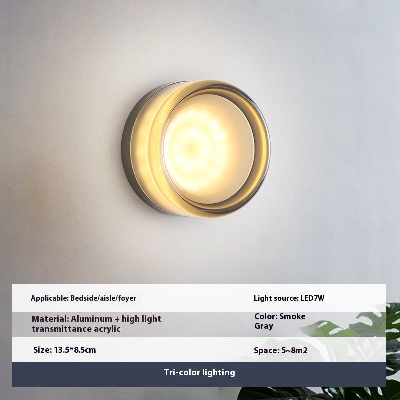 VERO Contemporary Acrylic Ambient Wall Light For Modern Interiors - Styyler